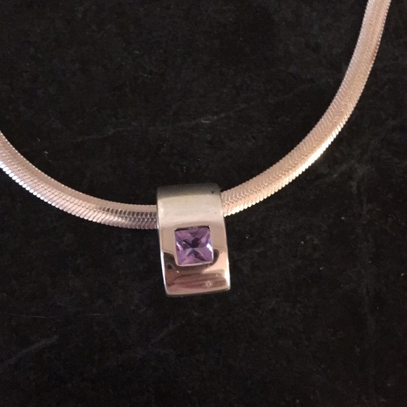 Silver necklace - Picture 3 of 3